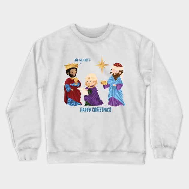 The three magic kings Crewneck Sweatshirt by AlMAO2O